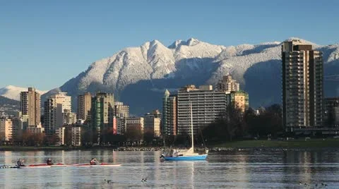 English Bay 5 Stock Footage 18513199