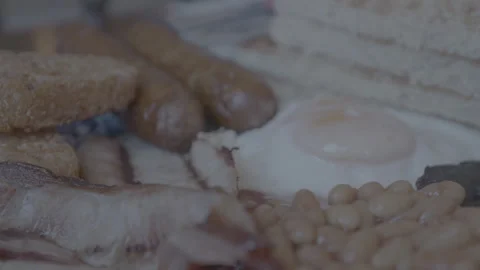 English Breakfast Stock Footage 219231475