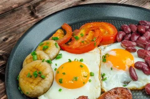 English breakfast Stock Photos