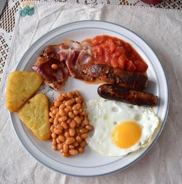 English breakfast Stock Photos