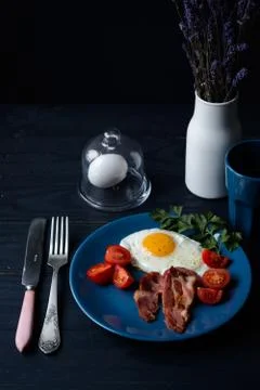 English breakfast 库存照片