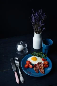 English breakfast 库存照片