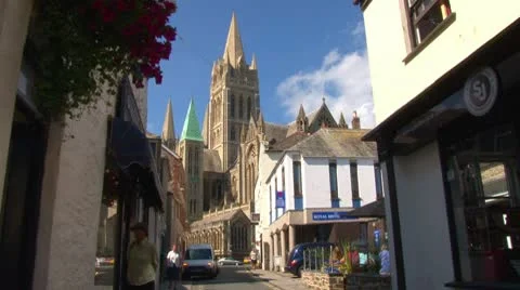English Cathedral Stock Footage 8952118