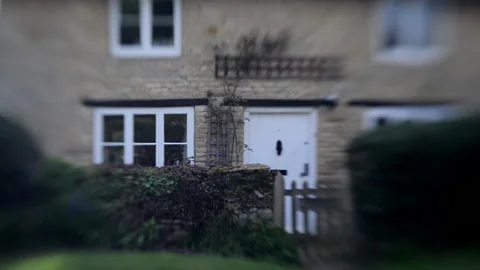 English Cottage  Stock Footage 134331401