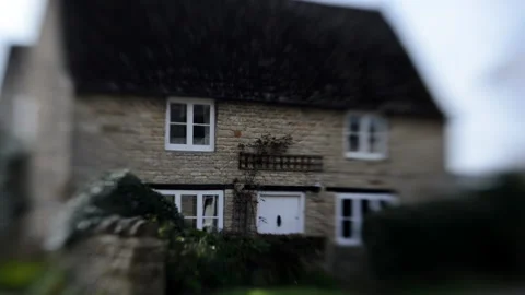 English Cottage  Stock Footage 134332479