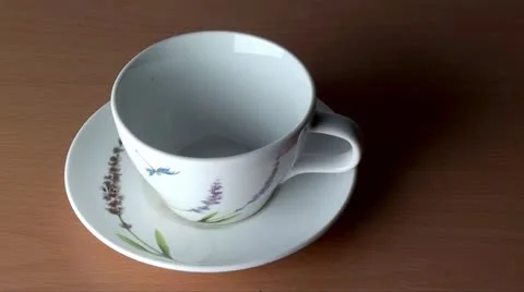 English cup of tea Stock Footage 10954285