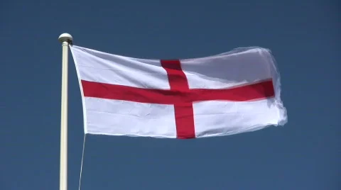 English flag Vídeo Stock 365820