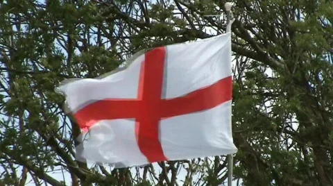 English flag Video stock 397743
