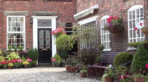English garden Stock Footage 1182736