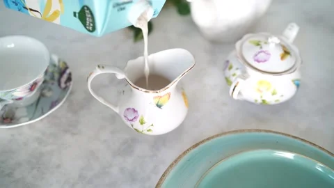 English High Tea Inspired Setup 5/16 Stock Footage 167051333