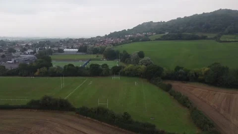 English Hill and fields Stock-Footage 160852763