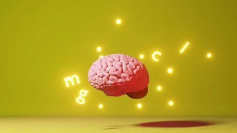 English learning Foreign language fluency improvement studying Human brain Stock Footage 219846125