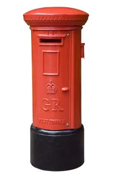 English post box Stock Photos
