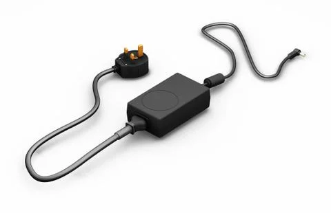 English power cable Stock Illustration