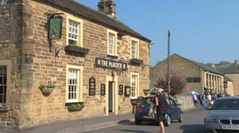 English Pub Stock Footage 8357609