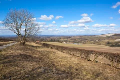 English springtime scenery Stock Photos