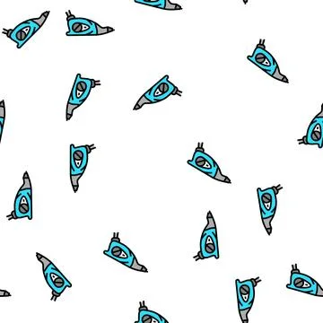 Engraver tool vector seamless pattern Stock Illustration