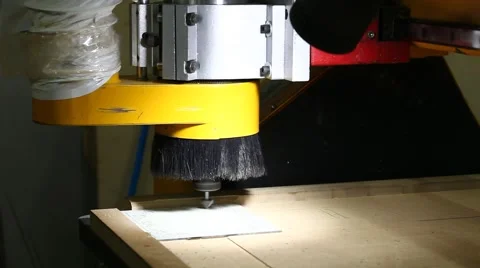 Engraving CNC machine Stock Footage 50016292