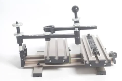 Engraving device pantograph Stock Photos