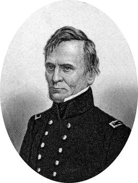 Engraving of Union Naval Commander Henry W Morris, captain of the Pensecola Stock Illustration