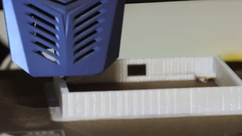 Enhancing Visibility of 3D Printing Process Action 스톡 동영상 325136491