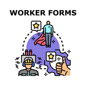 Enhancing worker performance and employee well being Stock Illustration