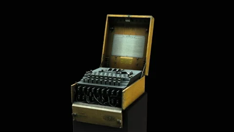 Enigma - rotation loop -B Video stock 138443319