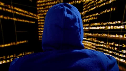 Enigmatic Patterns: The Coder's Quest Through Digital Mazes Stock Footage 270570527