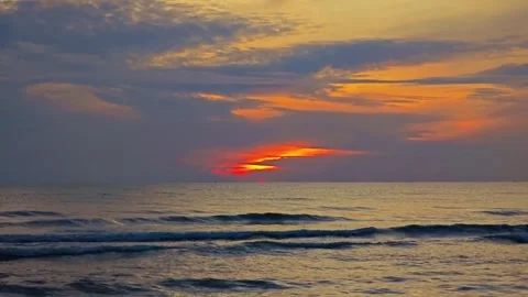 Enjoy the beach waves Stock Footage 316734834