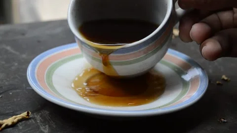 Enjoy black coffee Stock-Footage 228892405