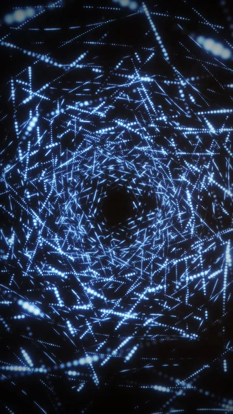 Enjoy a captivating abstract motion design with a futuristic backdrop Stock Footage 313491933