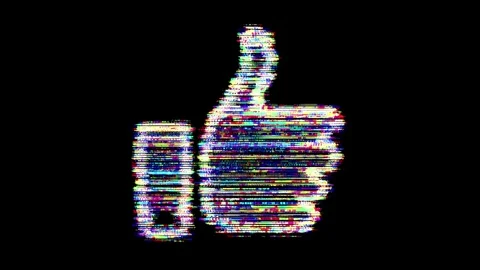 Enjoy a captivating display of stop motion animation featuring four glitchy Stock Footage 318454645