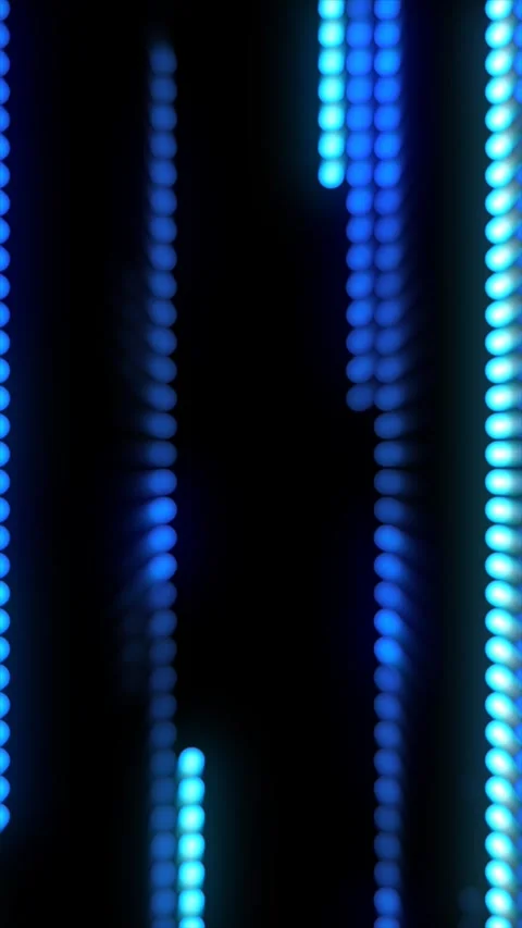 Enjoy the captivating movement of blue light patterns creating a mesmerizing Video stock 311478031