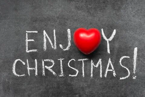 Enjoy Christmas Stock Photos
