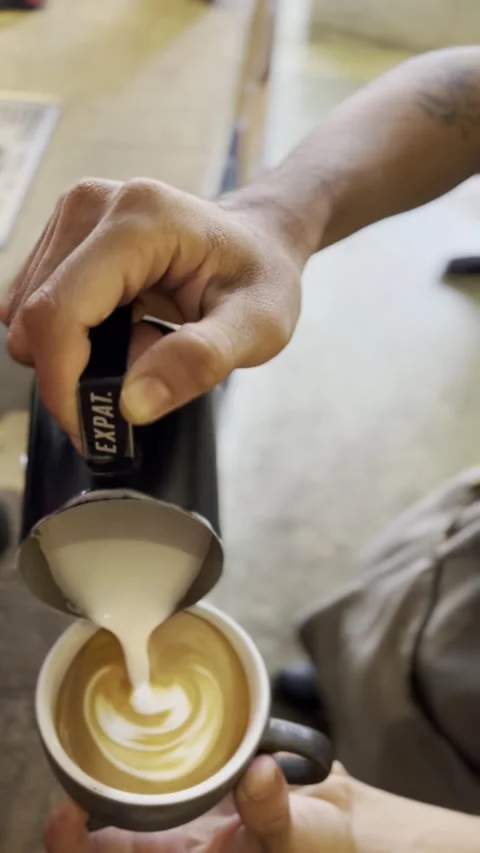 Enjoy coffee Stock Footage 316057131