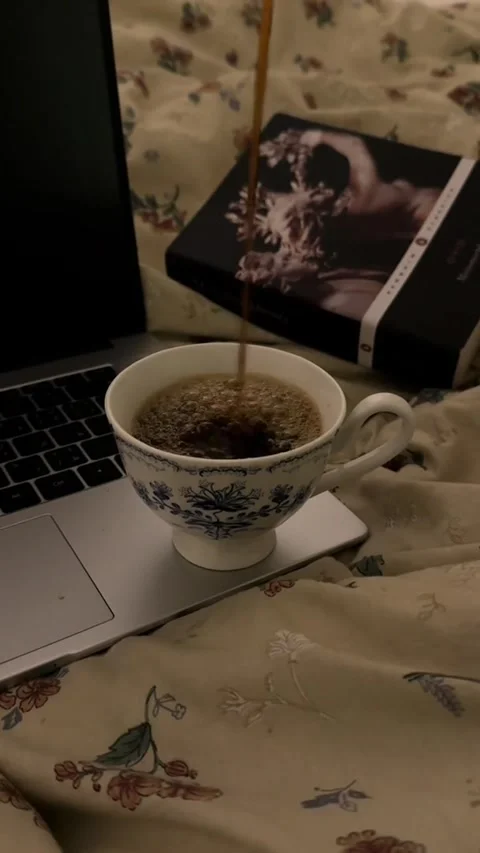 Enjoy coffee Stock Footage 316057684