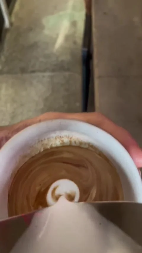 Enjoy coffee Stock Footage 316057693