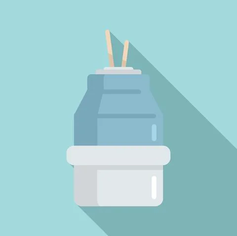 Enjoy diffuser icon, flat style Stock Illustration