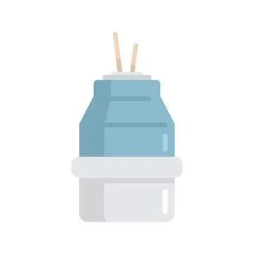 Enjoy diffuser icon, flat style Stock Illustration