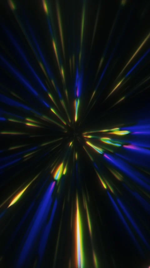 Enjoy the dynamic flow of vibrant colors and shapes Stock Footage 315097428