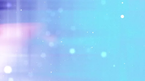 Enjoy the glowing blue gradient background decorated with soft bokeh lights Stock Footage 303580038