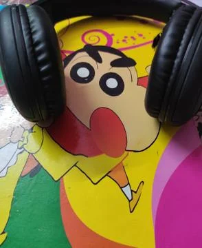 Enjoy the headphone 写真素材