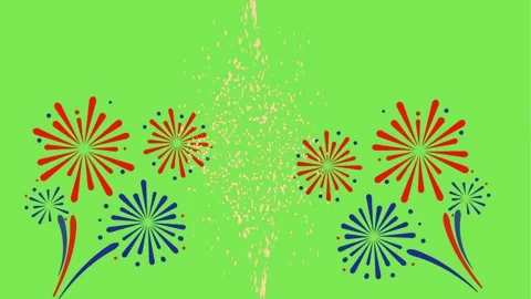 Enjoy the magic of color and light as these sparklers fade gracefully in th.. Stock Footage 296615533