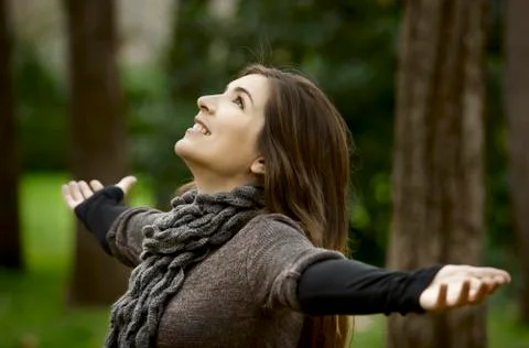 Enjoy the nature Stock Photos