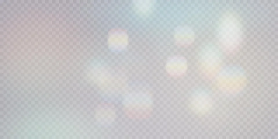 Enjoy a Soft Bokeh Effect that features subtle Pastel Colors combined with Stock-Illustration