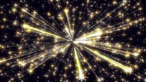 Enjoy sparkling lights that create a magical ambiance against a dark Stock Footage 312901796