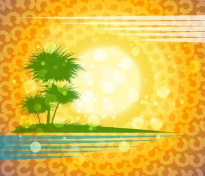 Enjoy Summer Stock Illustration