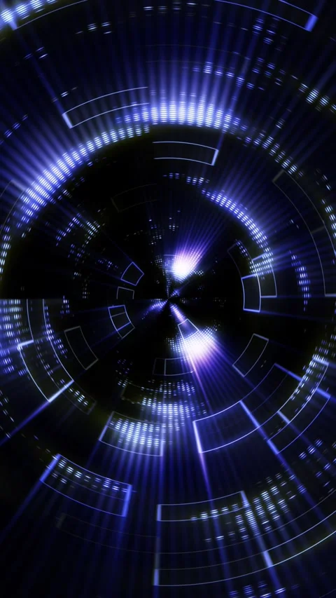 Enjoy swirling blue patterns on a dark backdrop Video stock 314499989