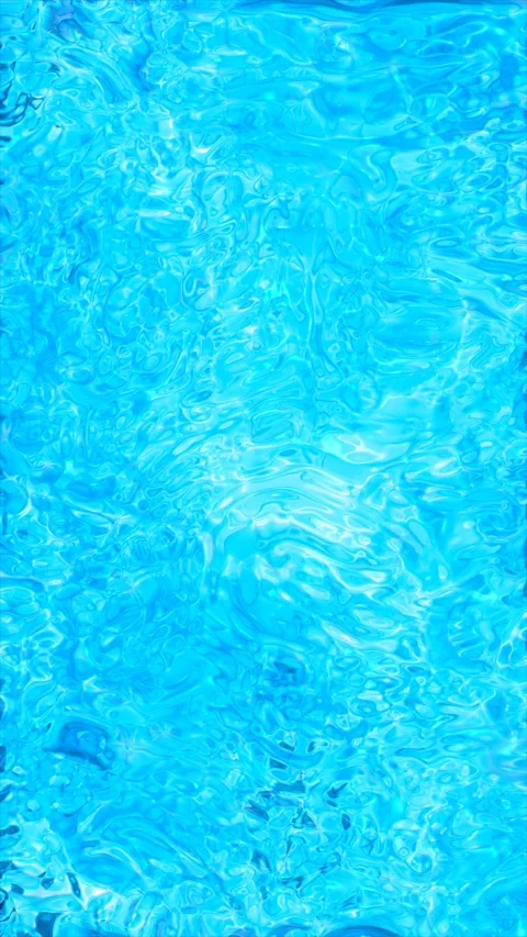 Enjoy vibrant motion effects as light dances through shimmering blue water Stock Footage 313993587