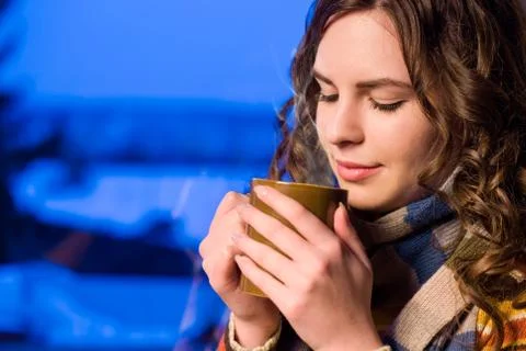 Enjoy the warmth. Stock Photos